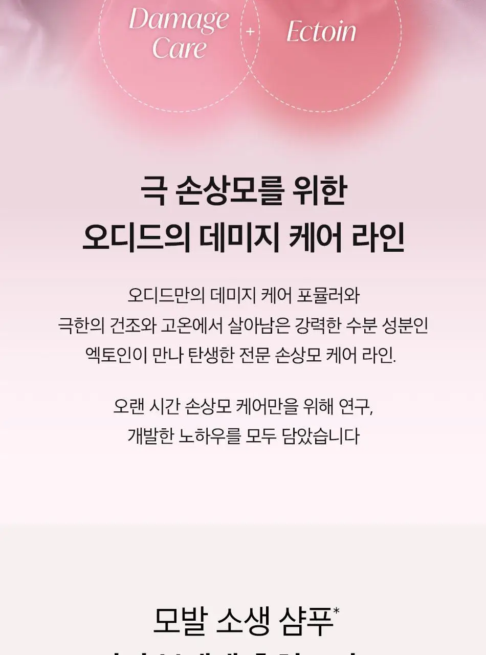 [수분볼륨] 오디드 데미지 케어 리커버 샴푸 500ml (온) 상세페이지 36